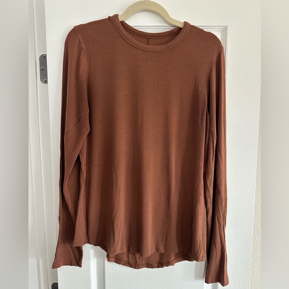 Lululemon Hold Tight Long Sleeve Top Size 14/XL